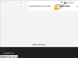 Sites similar to miami-guitars.com
