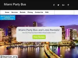 Sites similar to miami-party-bus.com