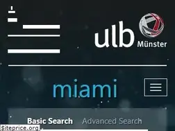 Sites similar to miami.uni-muenster.de