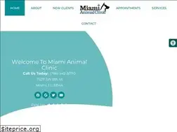 Sites similar to miamianimalclinic.net