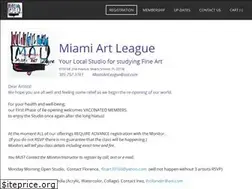 Sites similar to miamiartleague.com