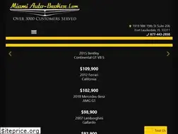Sites similar to miamiauto-broker.com