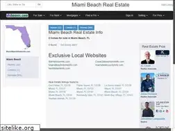 Sites similar to miamibeachhomeinfo.com