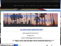 Sites similar to miamibeachscooterental.com
