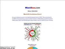 Sites similar to miamiboss.com