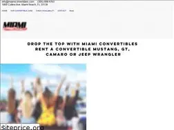 Sites similar to miamiconvertibles.com