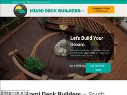 Sites similar to miamideckbuilders.com