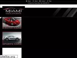 Sites similar to miamiexoticcarrental.com