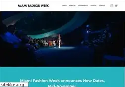 Sites similar to miamifashionweek.com