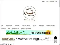 Sites similar to miamihatshop.com