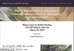 Sites similar to miamiholistic.com