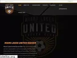 Sites similar to miamilakesunitedsoccerclub.com