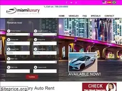 Sites similar to miamiluxuryautorent.com