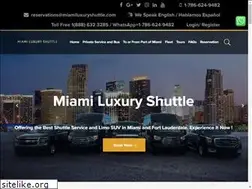 Sites similar to miamiluxuryshuttle.com
