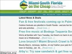Sites similar to miamionthecheap.com