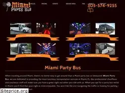 Sites similar to miamipartybus.com
