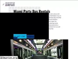 Sites similar to miamipartybusrental.com