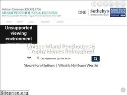 Sites similar to miamipenthousesandestates.com
