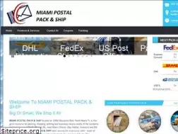 Sites similar to miamipostalpackship.com