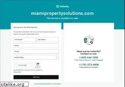 Sites similar to miamipropertysolutions.com