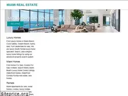 Sites similar to miamirealestateinc.com