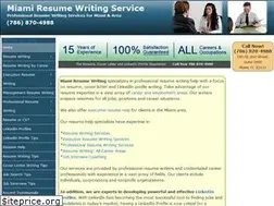Sites similar to miamiresumewriting.com