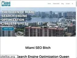 Sites similar to miamiseobitch.com