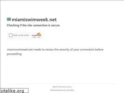Sites similar to miamiswimweek.net