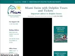 Sites similar to miamiswimwithdolphintours.com