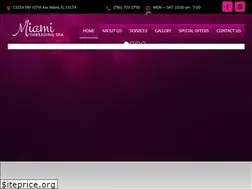 Sites similar to miamithreadingspa.com