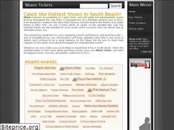 Sites similar to miamitickets.net