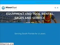 Sites similar to miamitoolrental.com