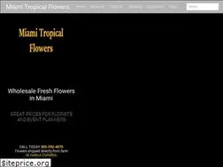 Sites similar to miamitropicalflowers.com