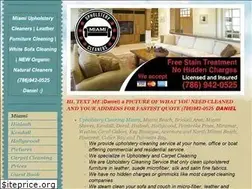 Sites similar to miamiupholsterycleaners.com