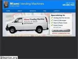 Sites similar to miamivendingmachines.com