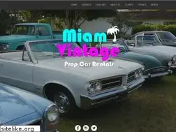 Sites similar to miamivintagepropcars.com