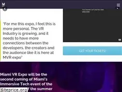 Sites similar to miamivrexpo.com