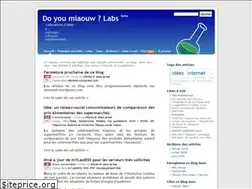 Sites similar to miaouw.net