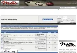 Sites similar to miataforumz.com