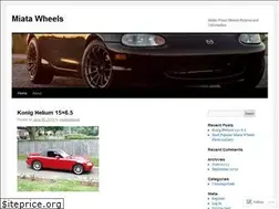 Sites similar to miatawheels.wordpress.com