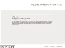 Sites similar to mib.de
