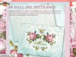Sites similar to mibauldeldecoupage.blogspot.com