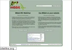 Sites similar to mibbit.com