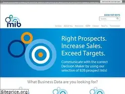 Sites similar to mibbusinessdata.com