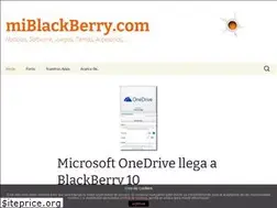 Sites similar to miblackberry.com