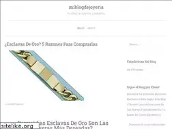 Sites similar to miblogdejoyeria.com