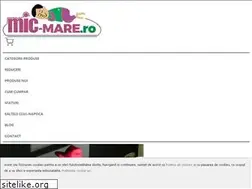Sites similar to mic-mare.ro
