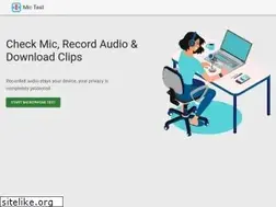 Sites similar to mic-test.com