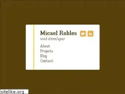 Sites similar to micaelrobles.com