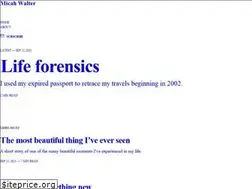 Sites similar to micahwalter.com